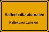 Kaffeehalbautomaten und Kaffeekunst
